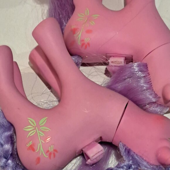 Lily flutter my little pony vintage toy horse Qty 2 mlp G1 - Picture 2 of 7